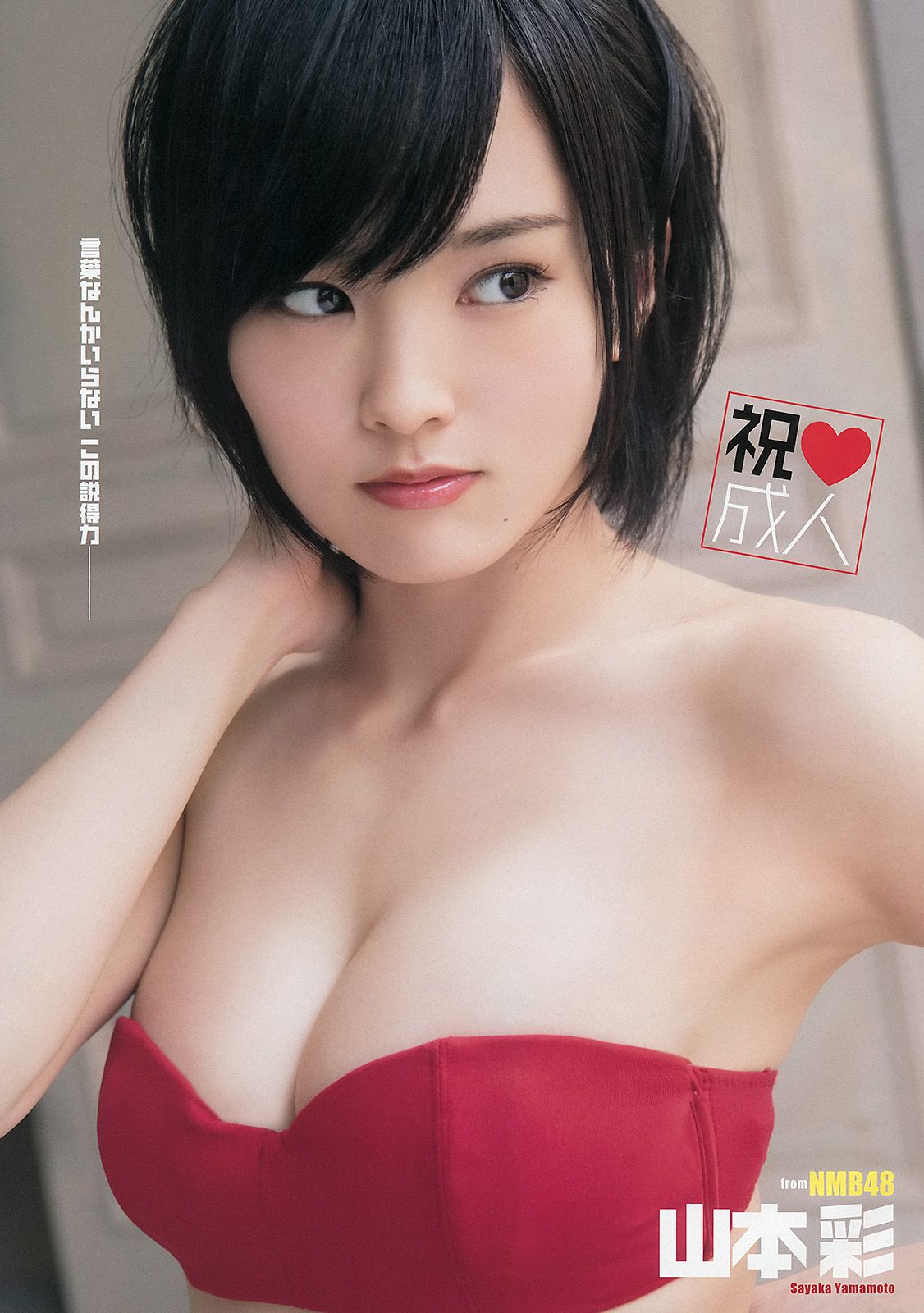 Yamamoto Aya Goto Iku [Young Animal] 2014 No.03 Photo Magazine Page 12 No.d1d88c