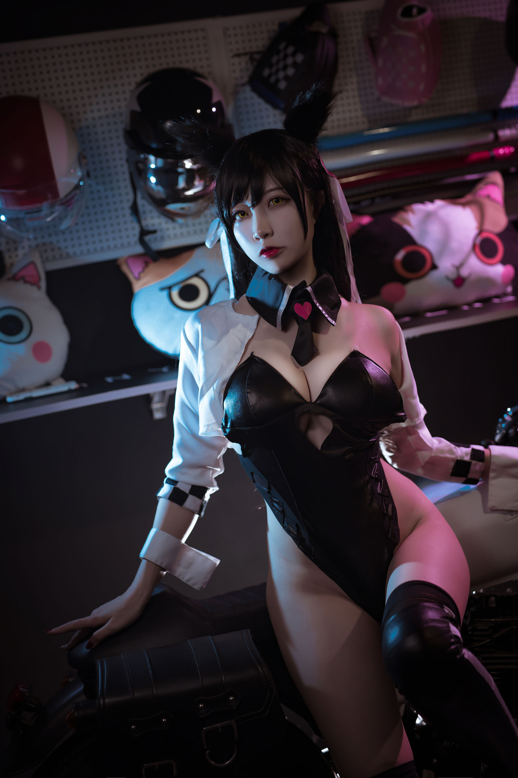 [Cosplay Photo] Popular Coser Nizo Nisa - Canine's Dependent Blue Atago Fan Racing Page 7 No.43d078