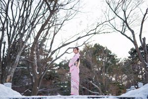 Cat Bao "Kimono tradicional y bikini rosa" [Hideto XIUREN] No.1228