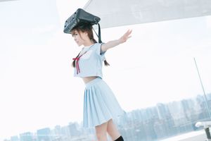 Liu Yuqi "Girl in Japanese School Uniform" [Gimeng Culture Kimoe] Vol.025