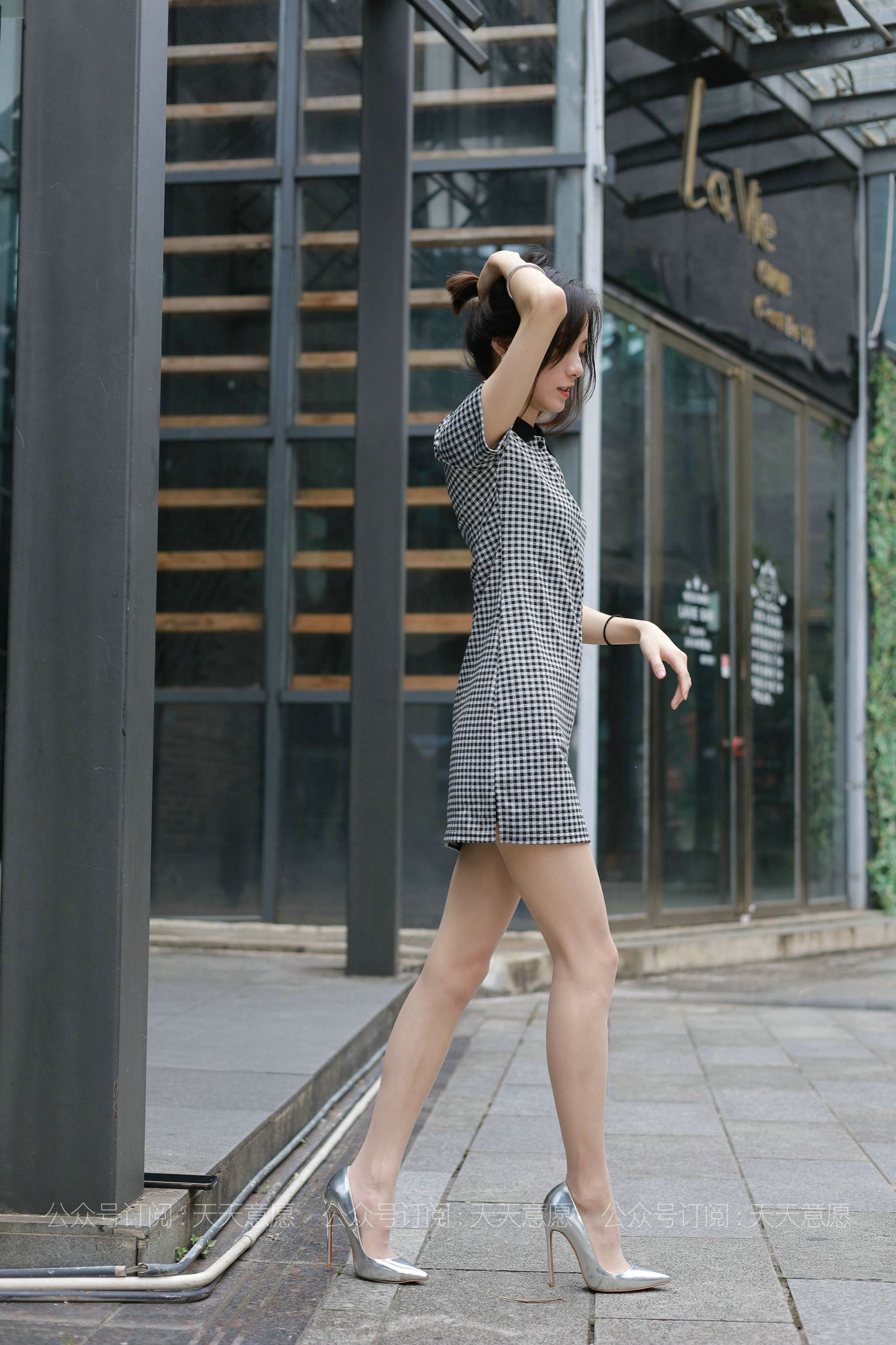 [IESS 奇思趣向] Model: Xiaoliu "Plaid Dress" Page 61 No.4effd5