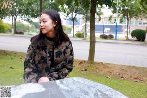 Weiwei "Camouflage Girl Outdoor Porc Shreds" [Nasi Photography] NO.095