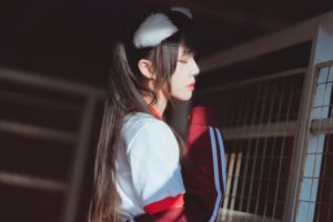 Sakura Momao "Baju Senam Merah" [Kecantikan COSPLAY]