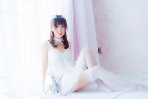 [Meow Sugar Movie] VOL.415 Noodle Fairy Girl in White Skirt