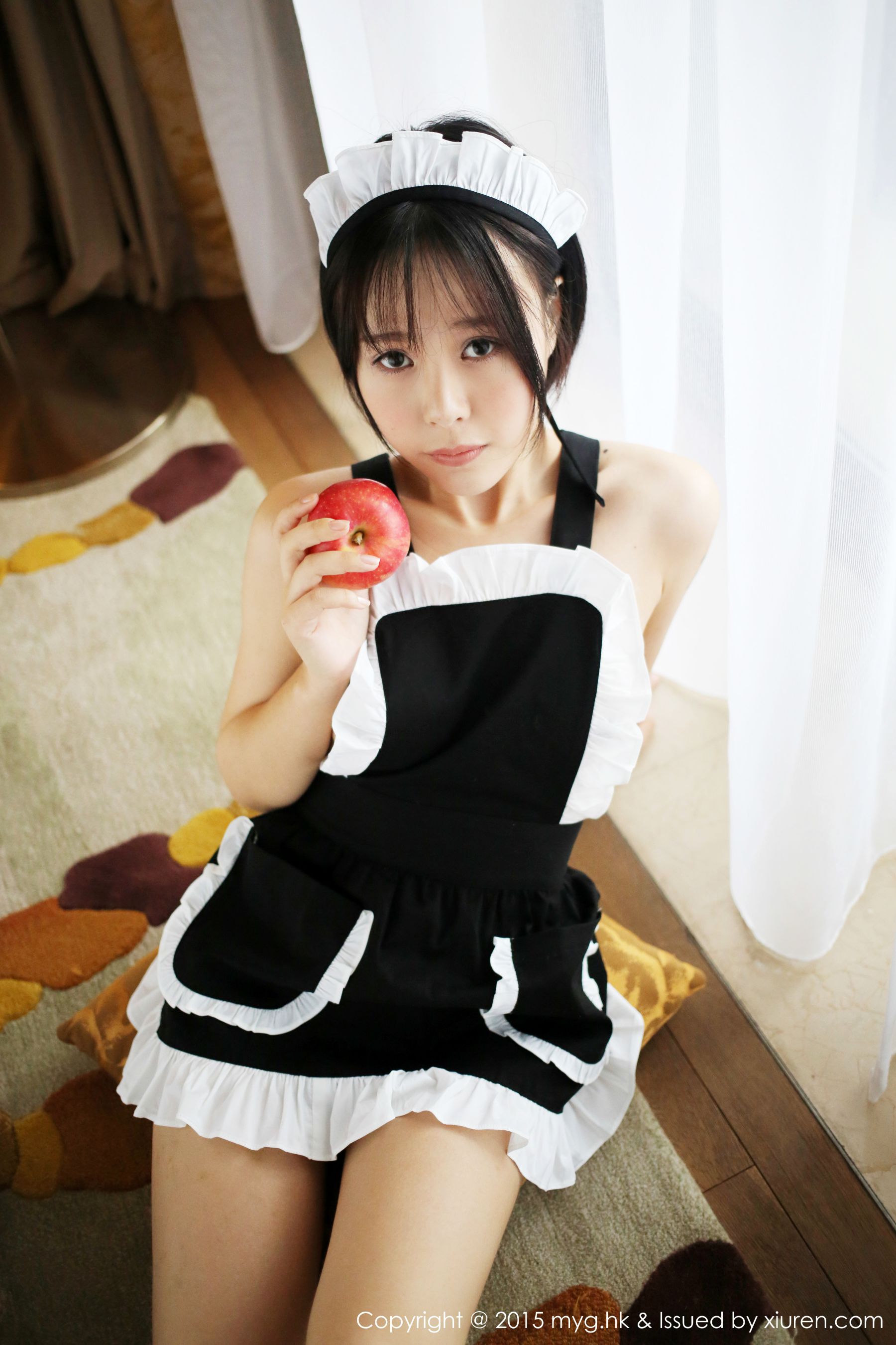 Evelyn Allie "Sexy Maid Costume" [MyGirl] Vol.157 Page 46 No.76c073