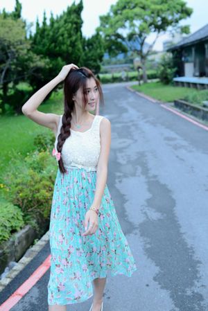 Kila Jingjing / Kim Yoon Kyo "Pequeño vestido fresco y hermoso" al aire libre