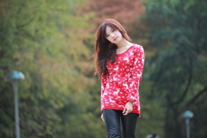 Taiwanese beauty Xia Hanzhi/Olivia Rabbit "Fresh and Beautiful Outing" Photo Picture