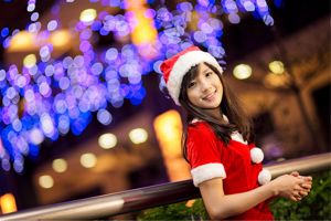 [Taiwan Zhengmei] Yu Chengjing (Xiao Jing) "Weihnachtsnachtfoto des Geschäftsviertels Xinyi"
