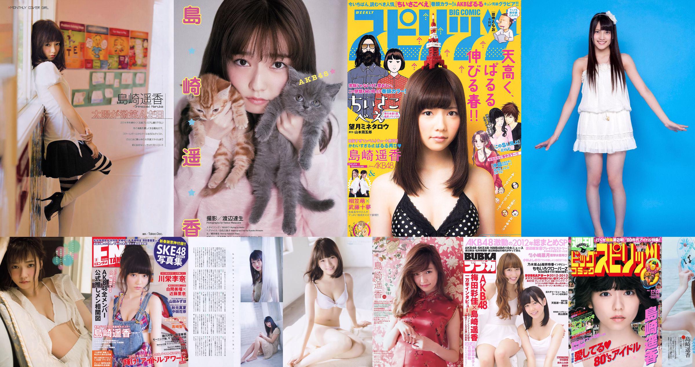 Shimazaki Haruka / Iriyama Anna "AKB48 Next Girls 3rd" [YS Web] Vol.396 No.3378c0 Page 2