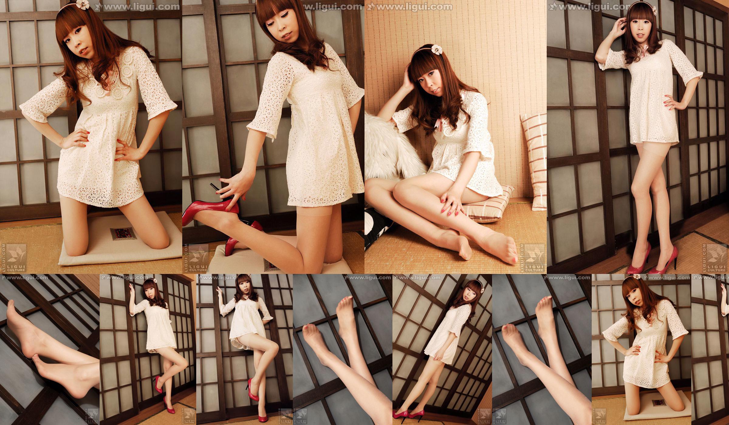 นางแบบ Vikcy "The Temptation of Japanese Style" [丽柜 LiGui] รูปถ่ายขาสวยและเท้าหยก No.0dd1aa หน้า 1