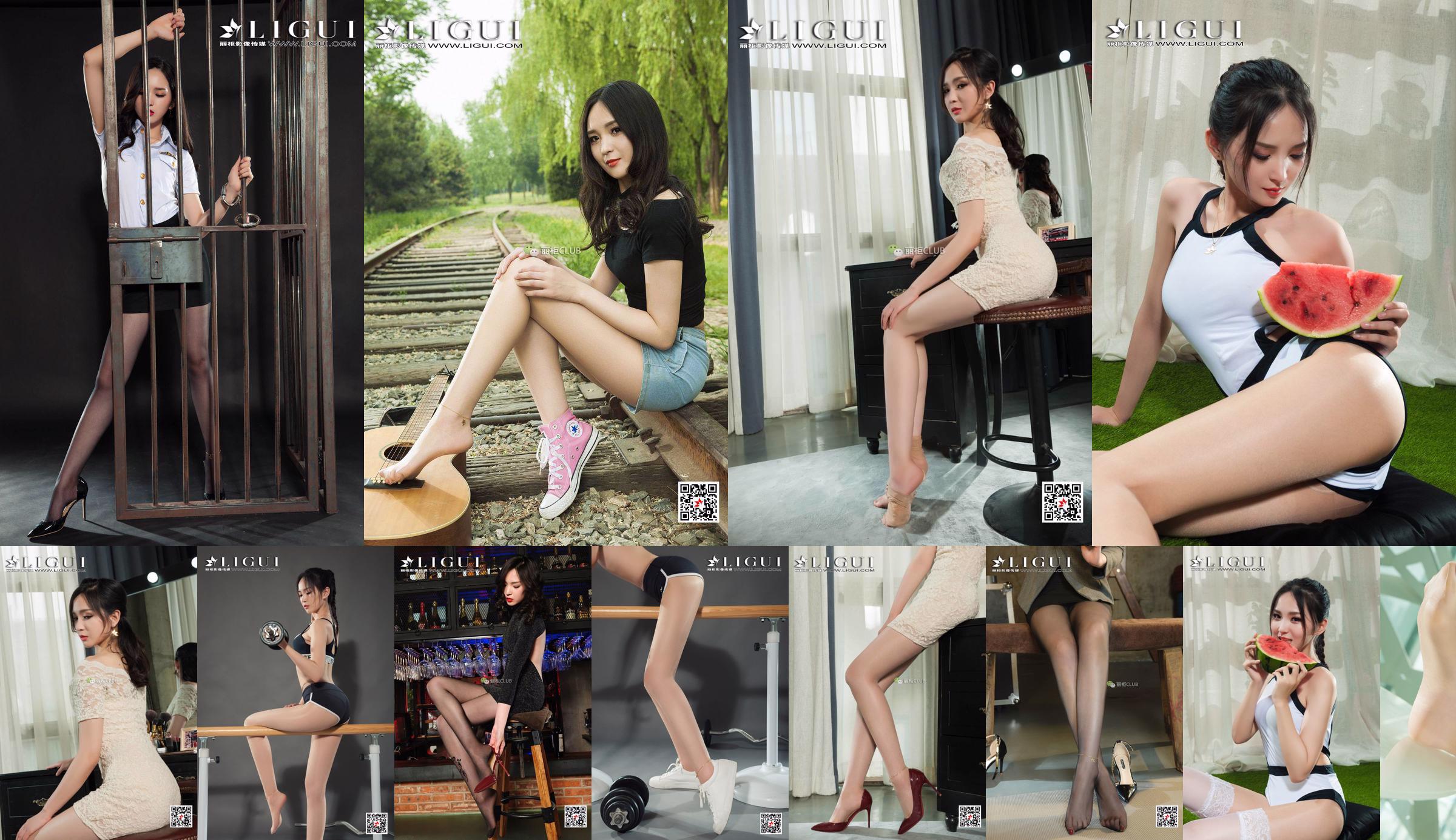 Modelo de perna Xiao Ge e sorvete "A tentação dos pés sedosos" [Ligui Ligui] Belas pernas e pés sedosos No.77d2fb Página 6