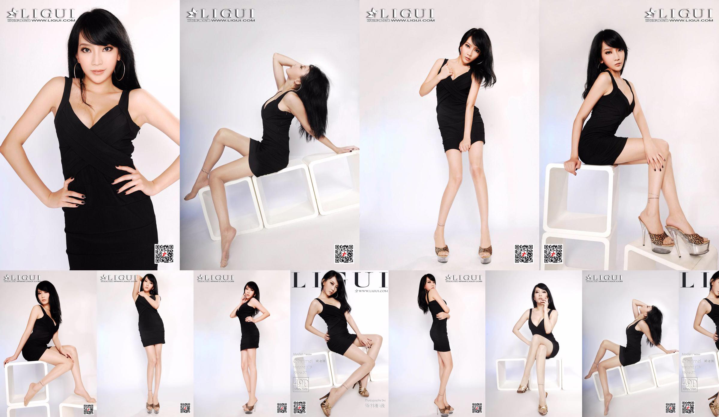 Người mẫu Qi Huimei "Chụp chân heo trong studio" [丽 柜 Ligui] No.7914cf Trang 8
