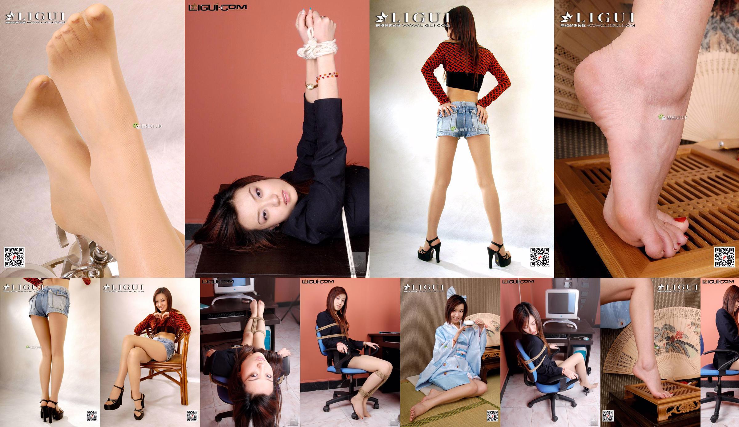 [丽 柜 美 ​​束 LiGui] Model Xiaohui's "Office Bundled" foto van mooie benen en voeten No.b9a4da Pagina 5