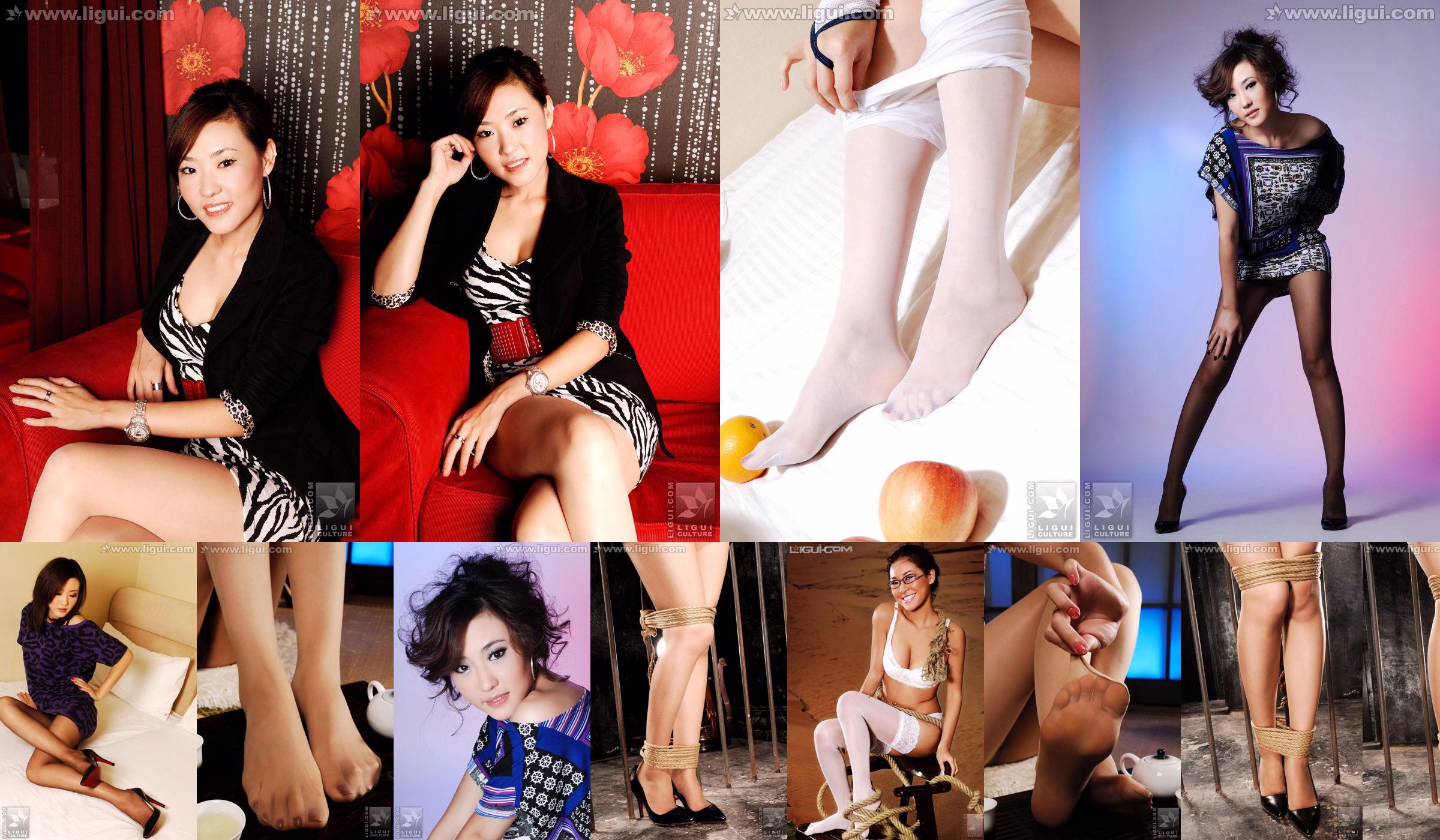 Модель CoCo "Красота ног в красочном мире" [丽 柜 LiGui] Фотография красивых ног и нефритовых ступней. No.68209b Страница 2