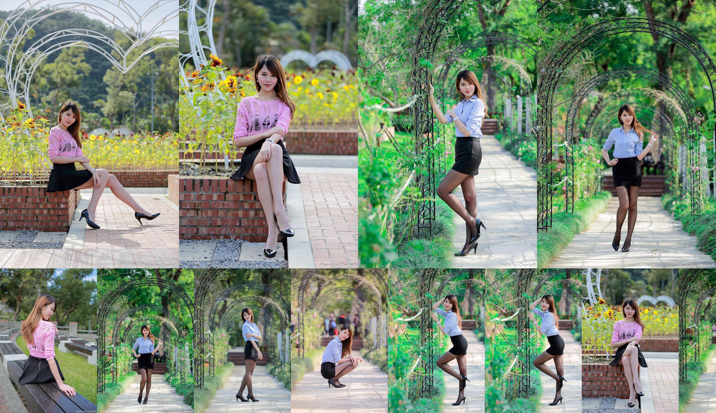 [Taiwan Goddess] Irene "Outside Shooting of Shilin Mansion (3 sets of costumes)" No.acd232 Page 13