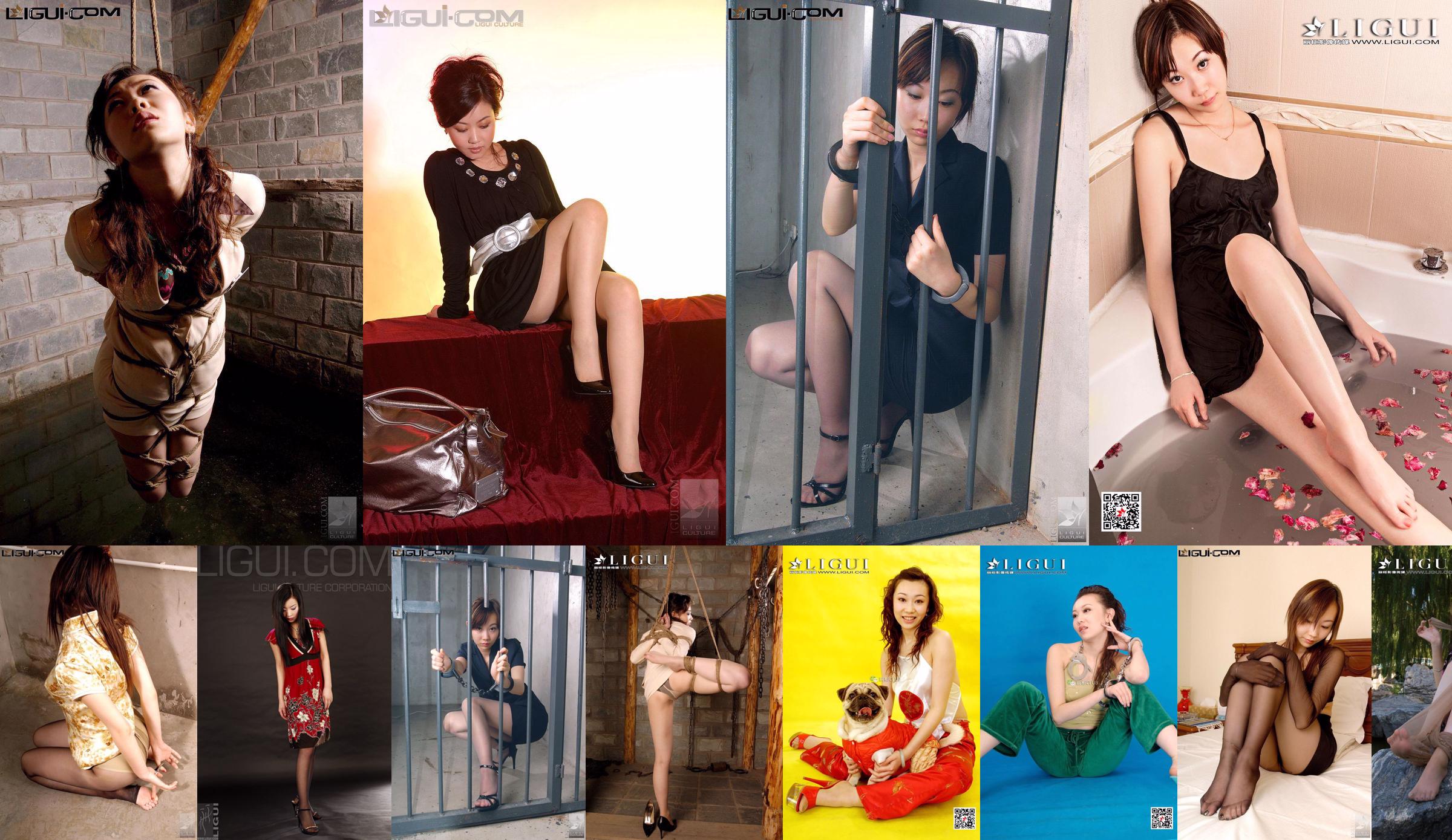Người mẫu Xiao Lulu "Lụa đen uốn lượn duyên dáng của phụ nữ lao động" [丽 柜 LiGui] Ảnh chụp tất chân và chân ngọc No.52d6d7 Trang 6