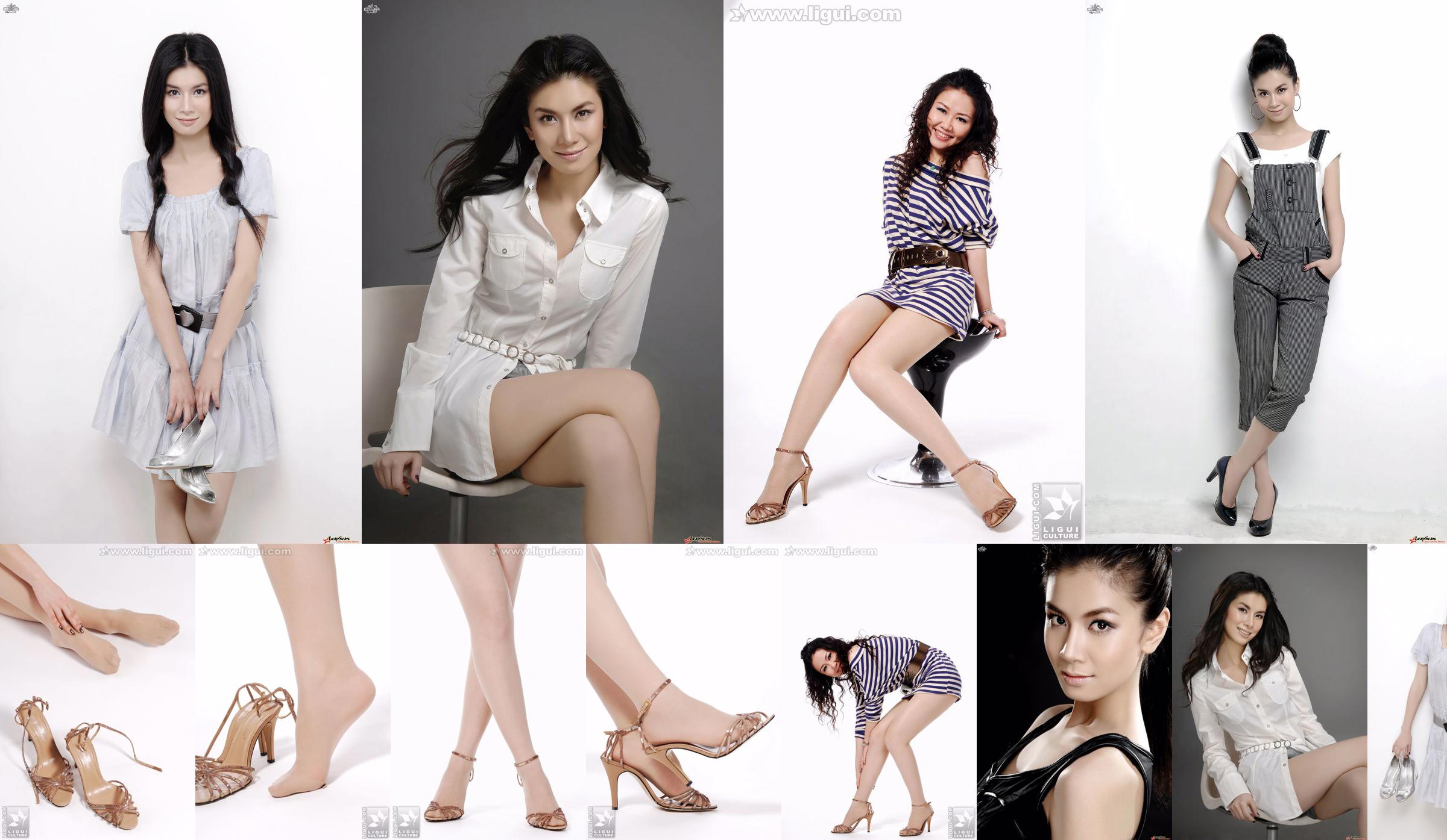 Model Wang Di "The Naughty Little Princess" [丽 柜 LiGui] Zdjęcie z pięknymi nogami i nefrytowymi stopami No.bb2a3c Strona 16