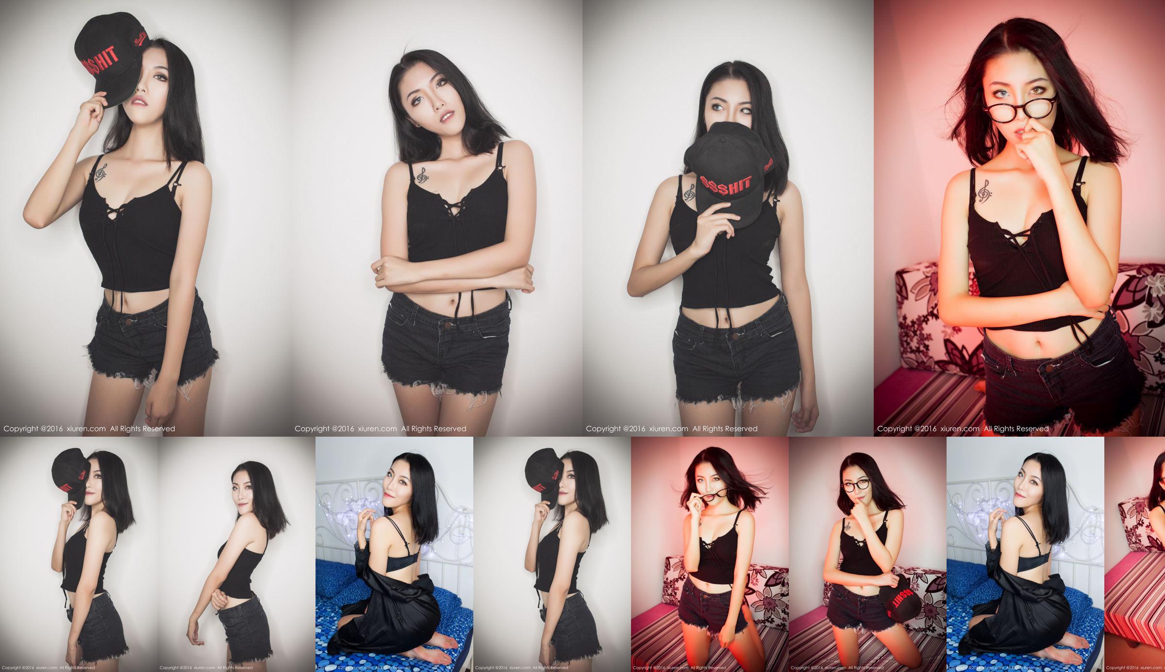 BOBO_xk (Li Qianyao) "Hotpants + ondergoedserie" [秀人网XiuRen] No.617 No.165b9d Pagina 1