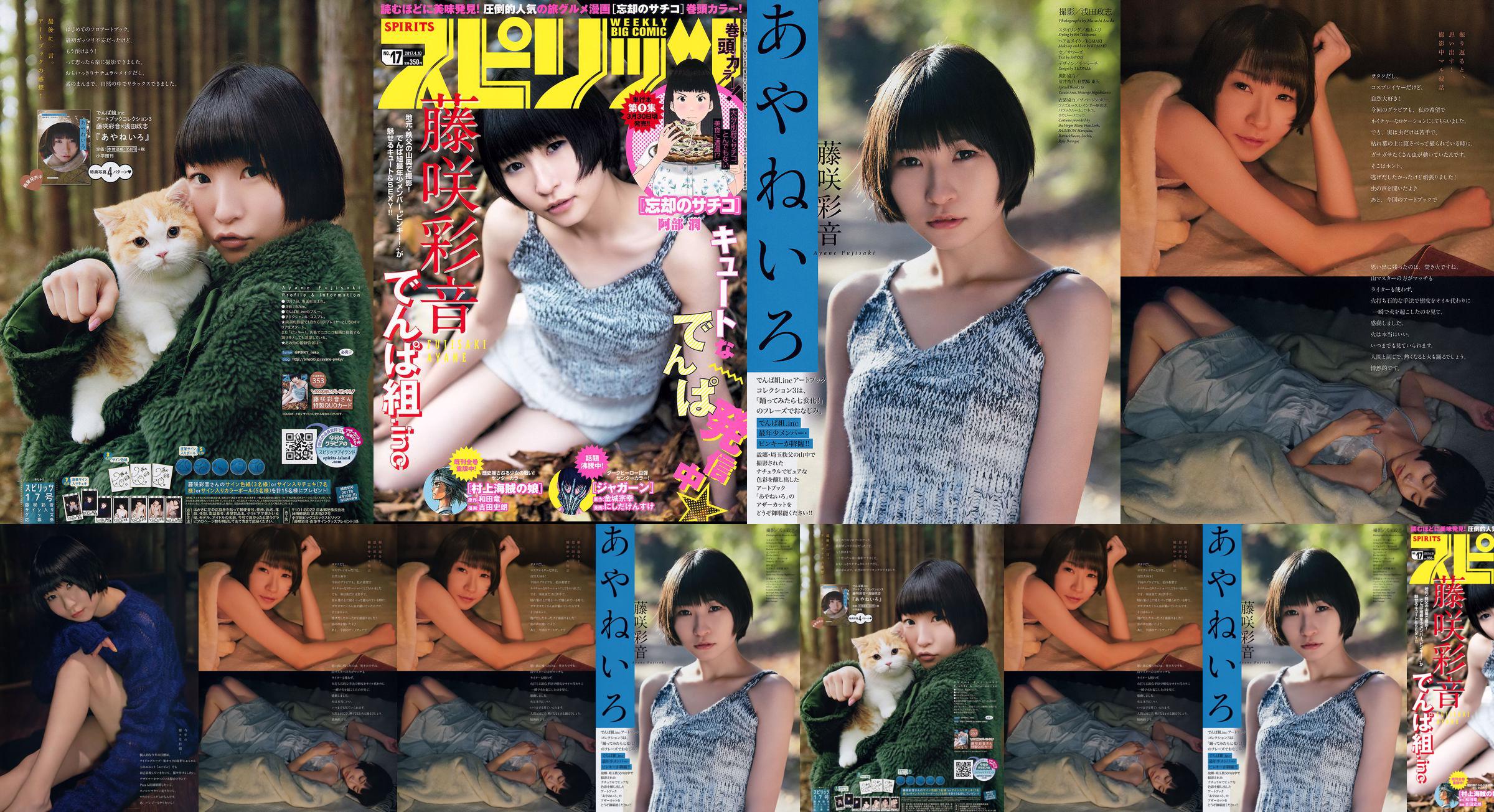 [Wöchentliche große Comic-Geister] Fujisaki Ayane 2017 No.17 Photo Magazine No.9c73f8 Seite 1
