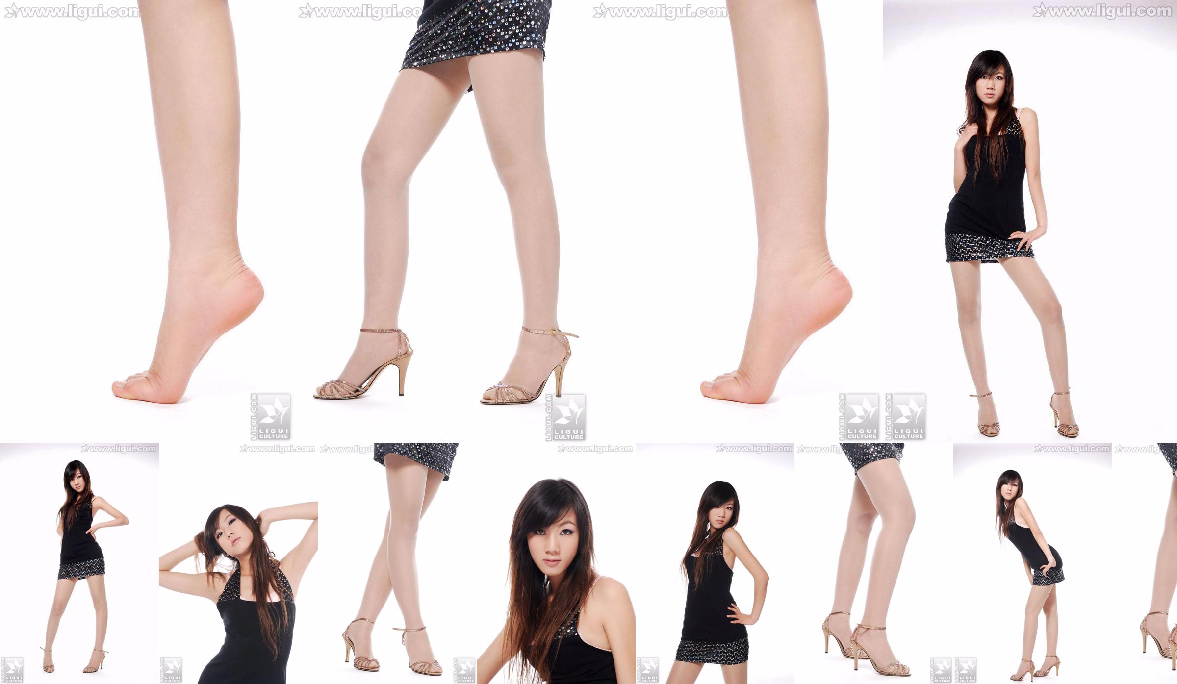Model Sheng Chao "High-heeled Jade Foot Beautiful New Show" [丽柜LiGui] Photo of Beautiful Legs and Jade Foot No.0e6105 Page 1
